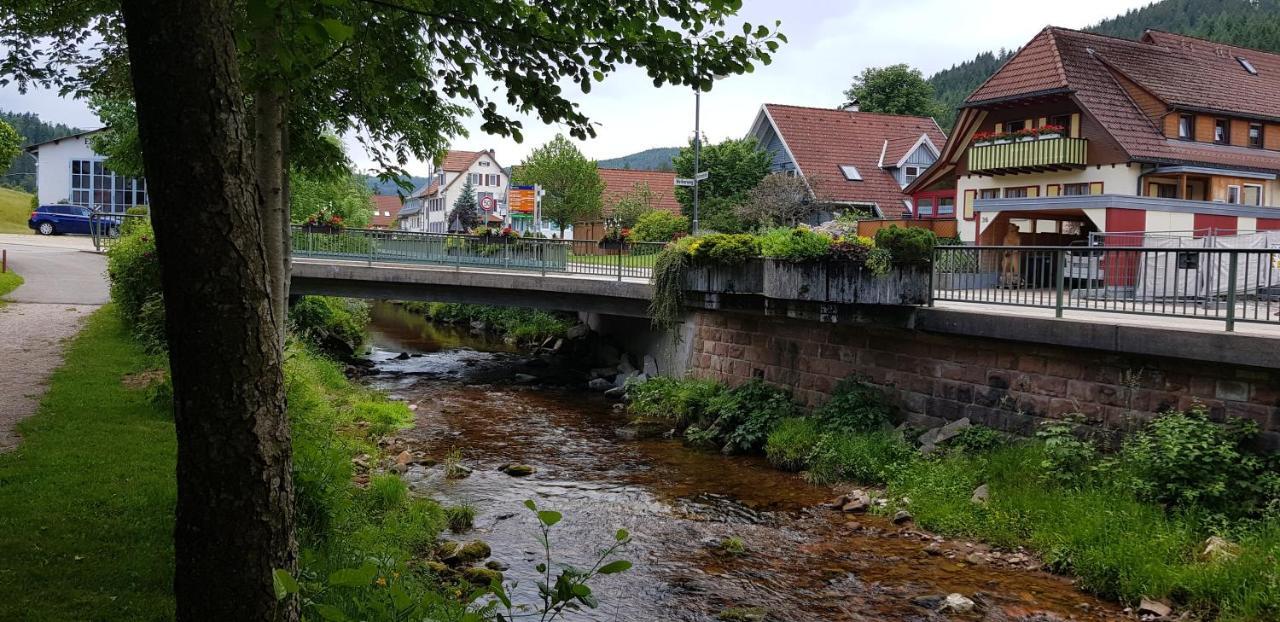 Ferienwohnung "Hirschlein" Im Schwarzwald Baiersbronn Exterior foto