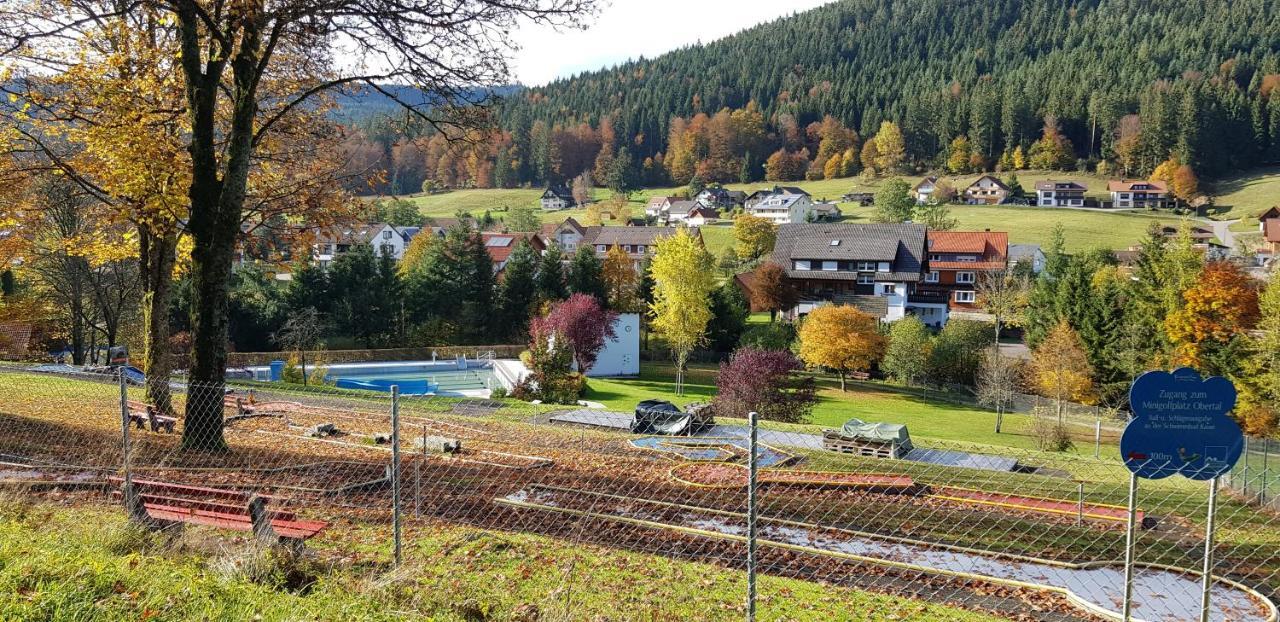 Ferienwohnung "Hirschlein" Im Schwarzwald Baiersbronn Exterior foto